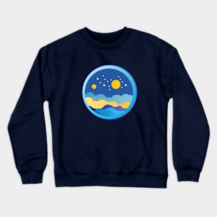 Nature Scene Crewneck Sweatshirt